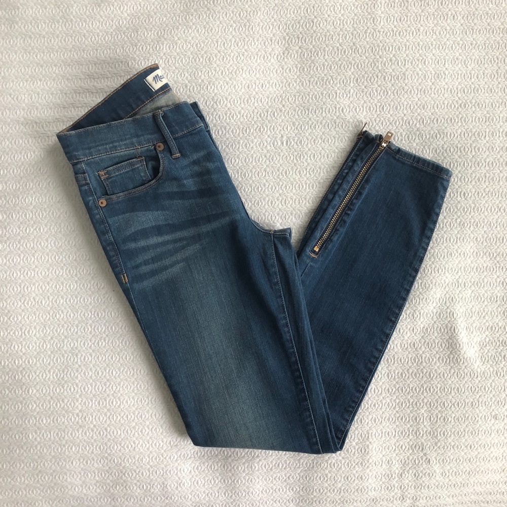 NWOT Madewell Skinny Ankle Blue Jeans
